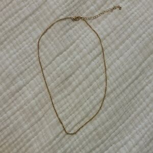 Gold Dainty Chain Layering Necklace